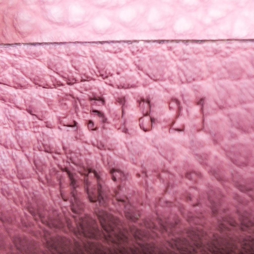 Gucci Small 1973 Leather Chain Crossbody bag (SHG-36049)