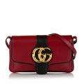 Gucci Small Arli Leather Crossbody Bag (SHG-35194)
