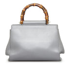 Gucci Small Bamboo Nymphaea Satchel (SHG-v3IHLK)
