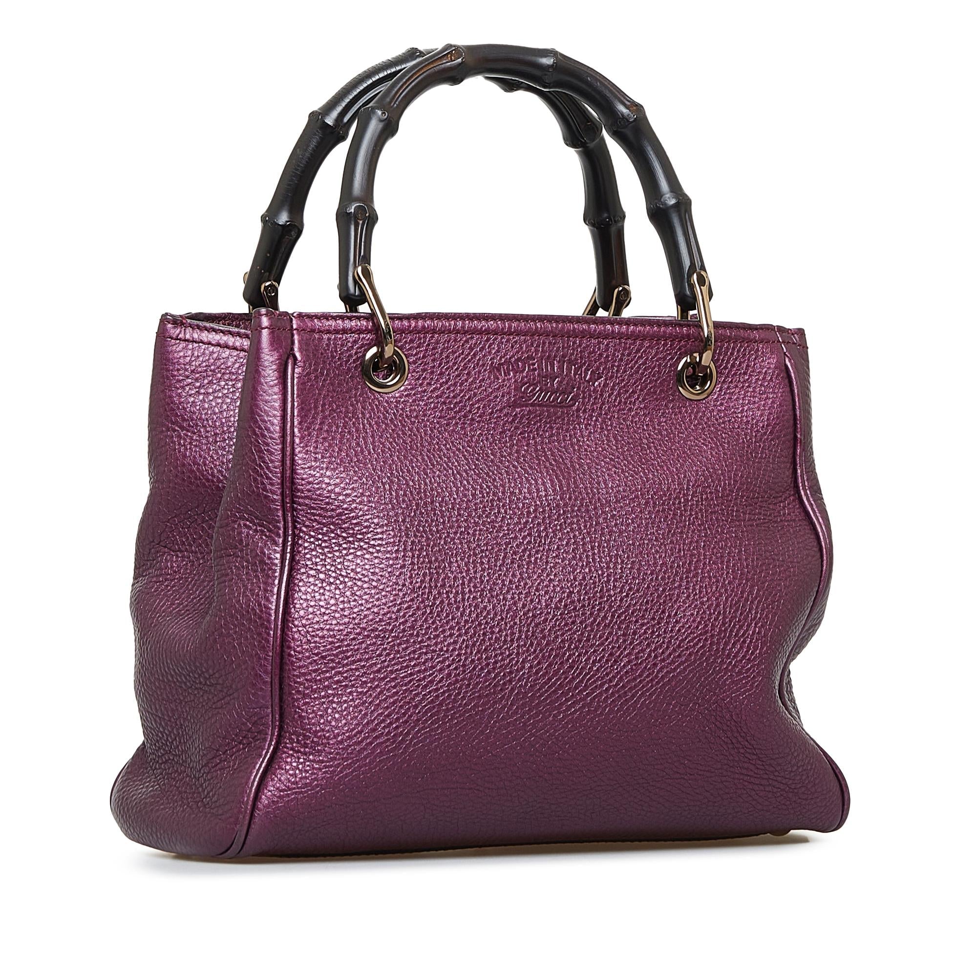 Gucci Small Bamboo Shopper (SHG-3oYbYP)