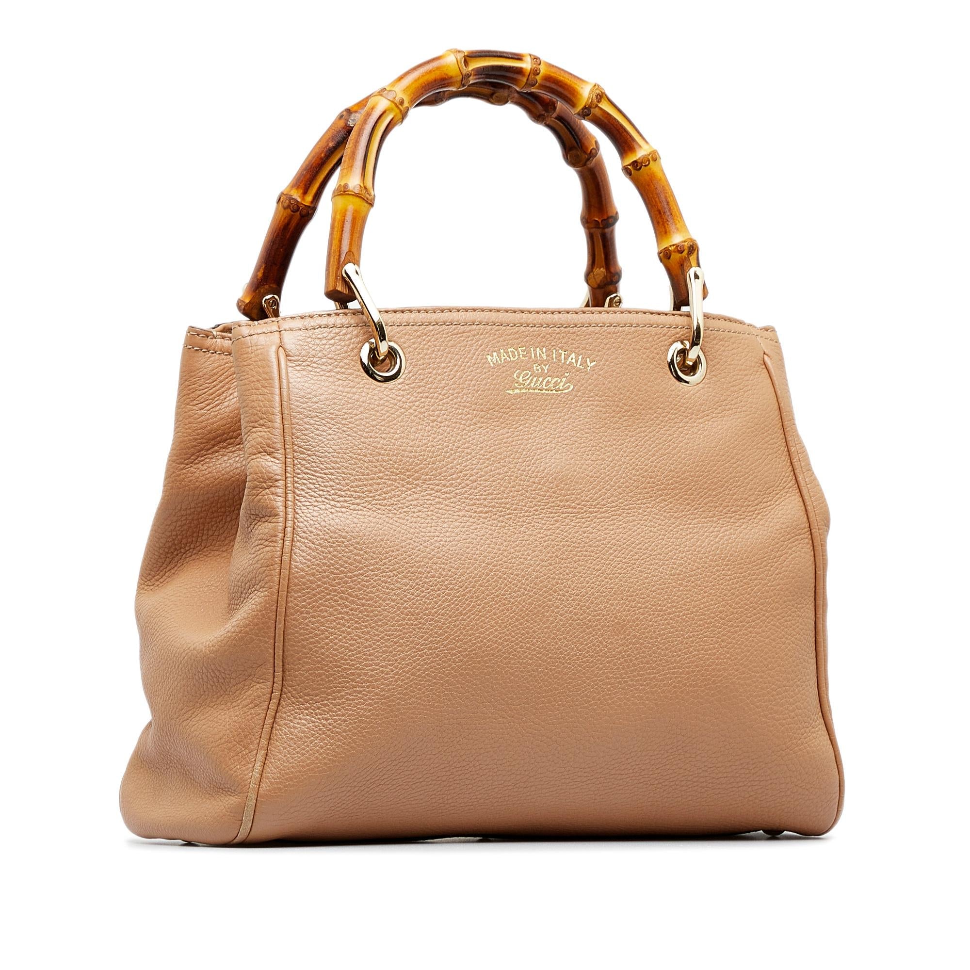 Gucci Small Bamboo Shopper (SHG-csXgnx)