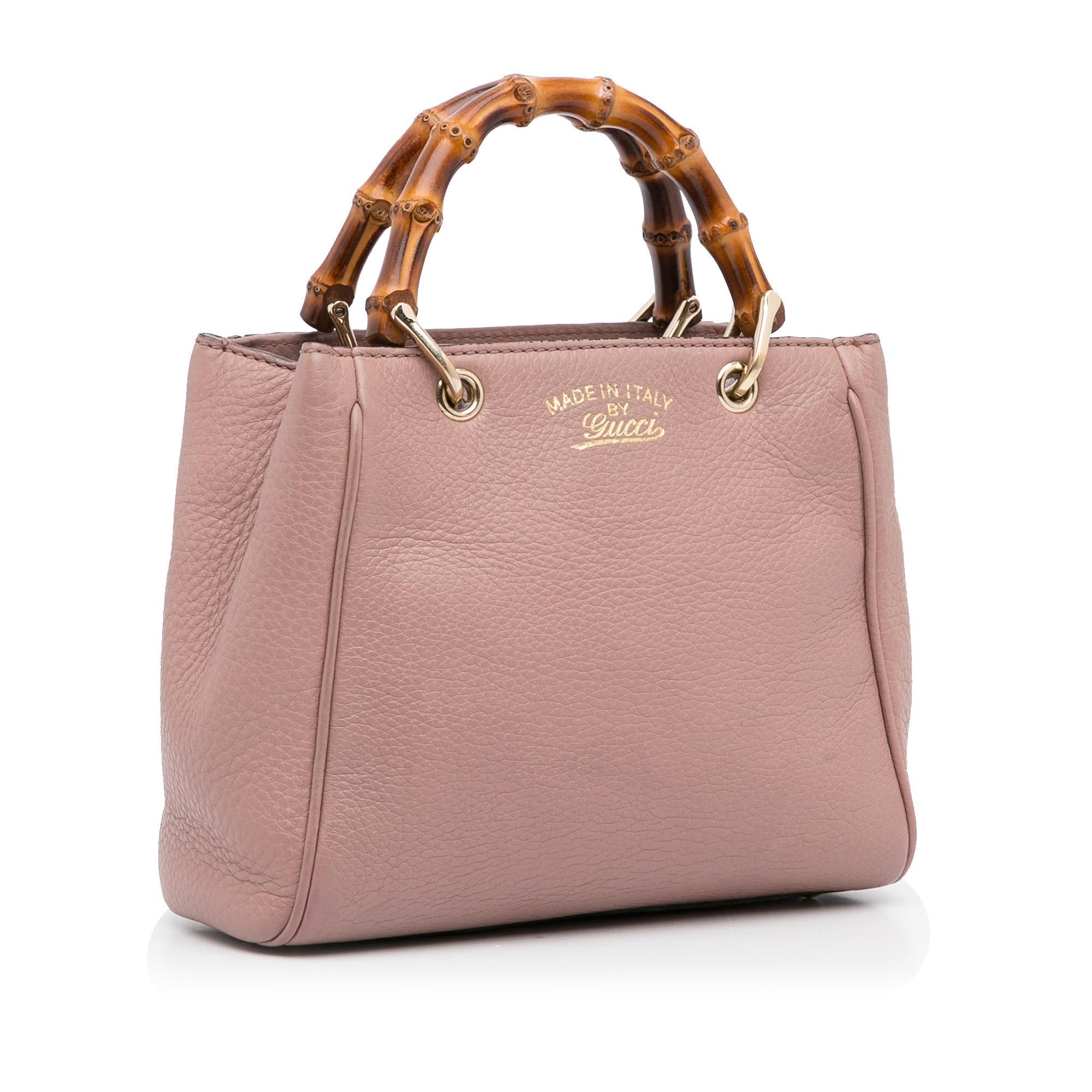 Gucci Small Bamboo Shopper (SHG-1fMf2W)