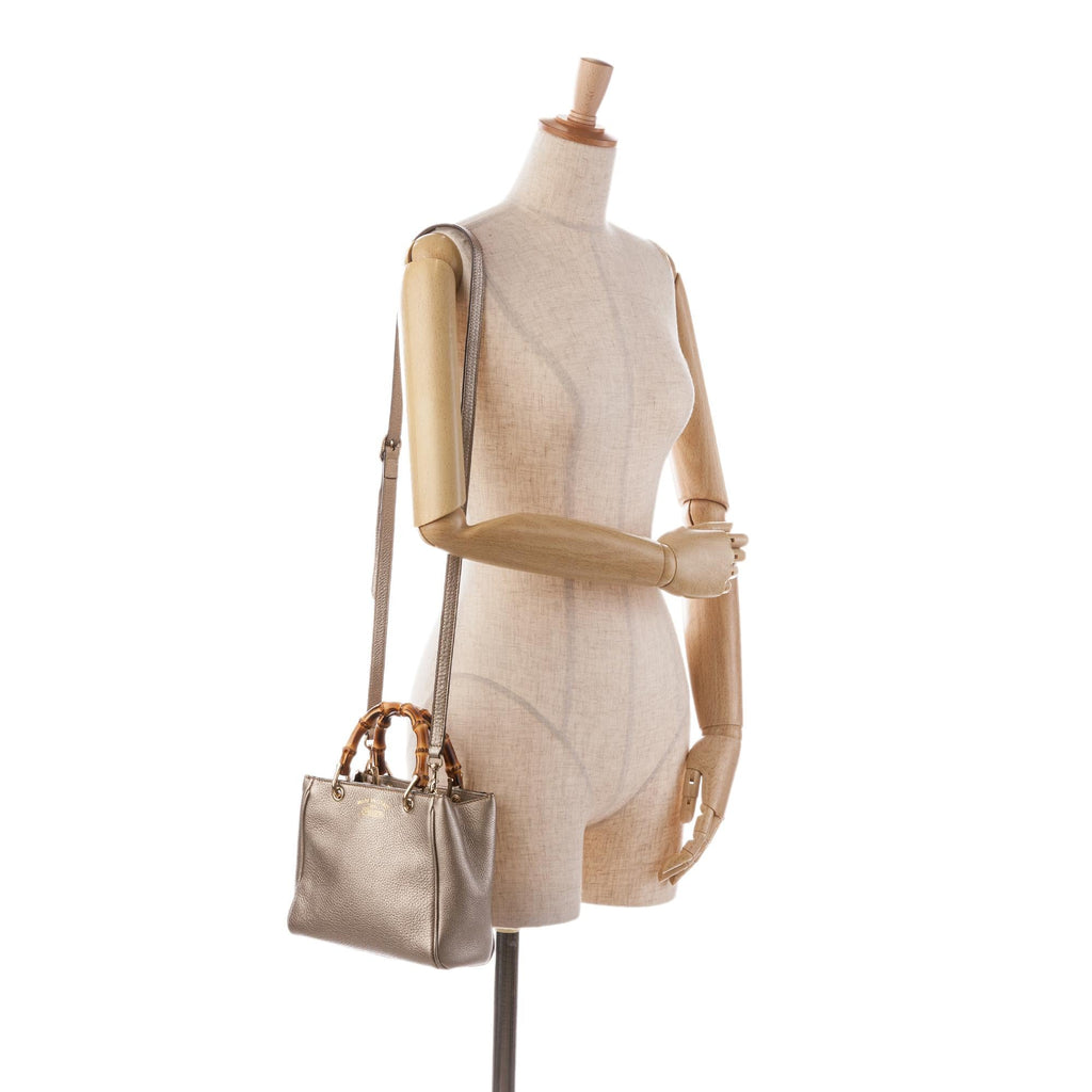 Gucci Small Bamboo Shopper (SHG-Q1gSVq)