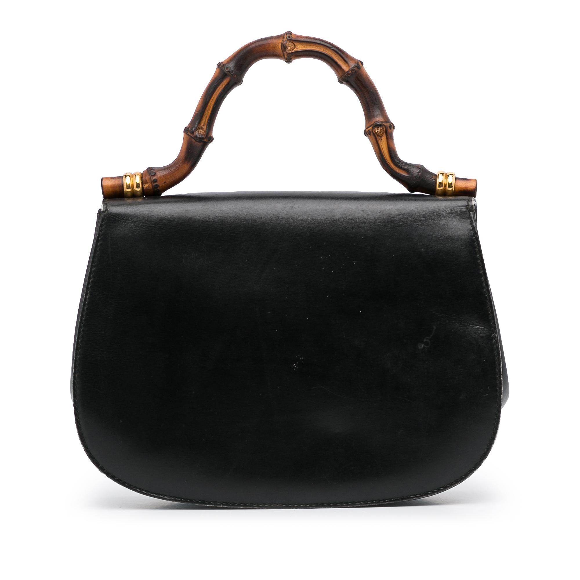Gucci Small Bamboo Top Handle Flap (SHG-Zsc6X0)