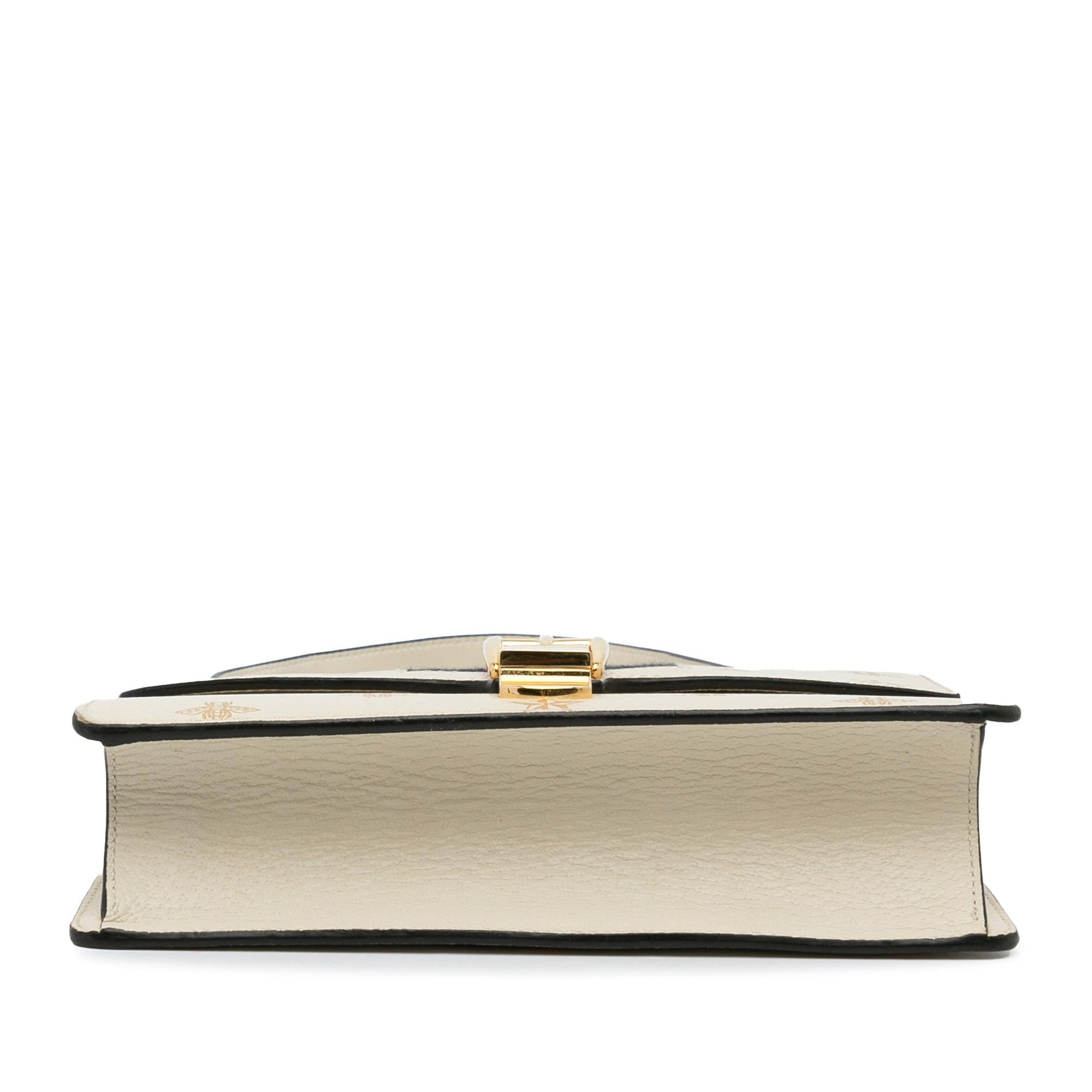 Gucci Small Bee Star Sylvie Satchel (SHG-3HcVoI)