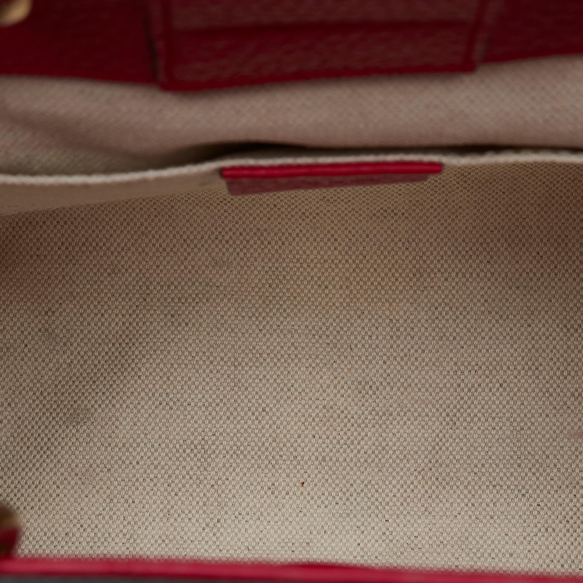 Gucci Small Bicolor Bamboo Shopper (SHG-EwGBDy)