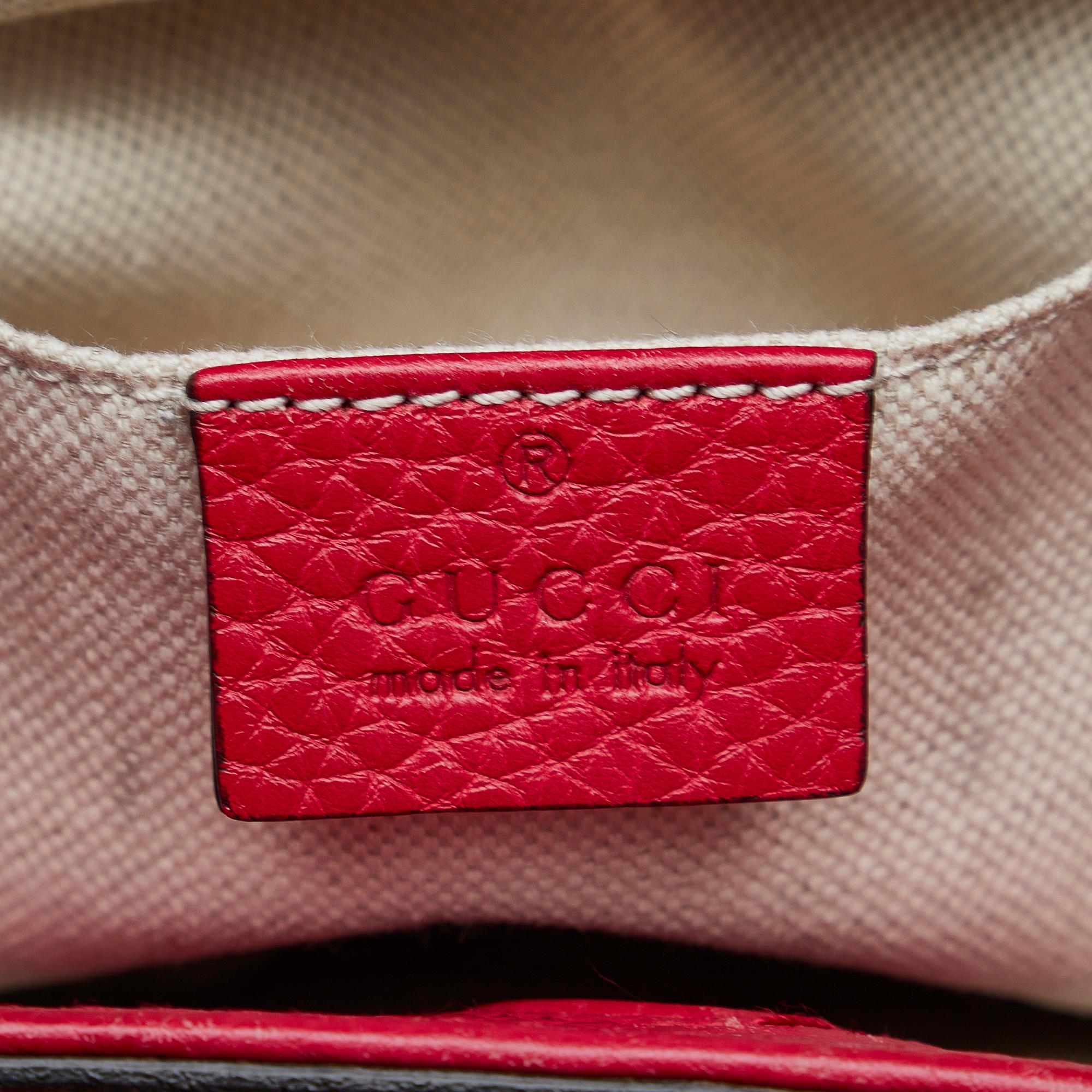 Gucci Small Bicolor Bamboo Shopper (SHG-EwGBDy)