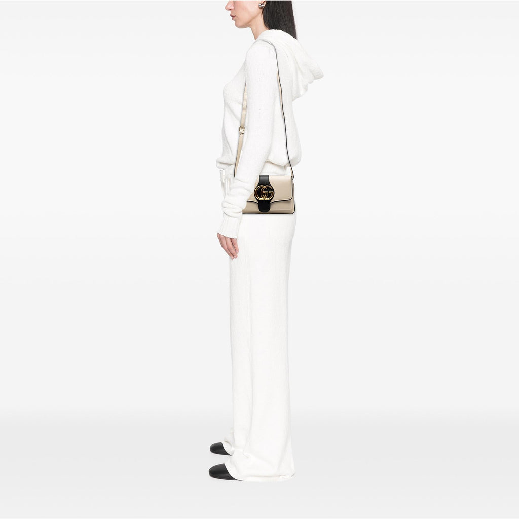 Gucci Small Bicolor Leather Arli Crossbody