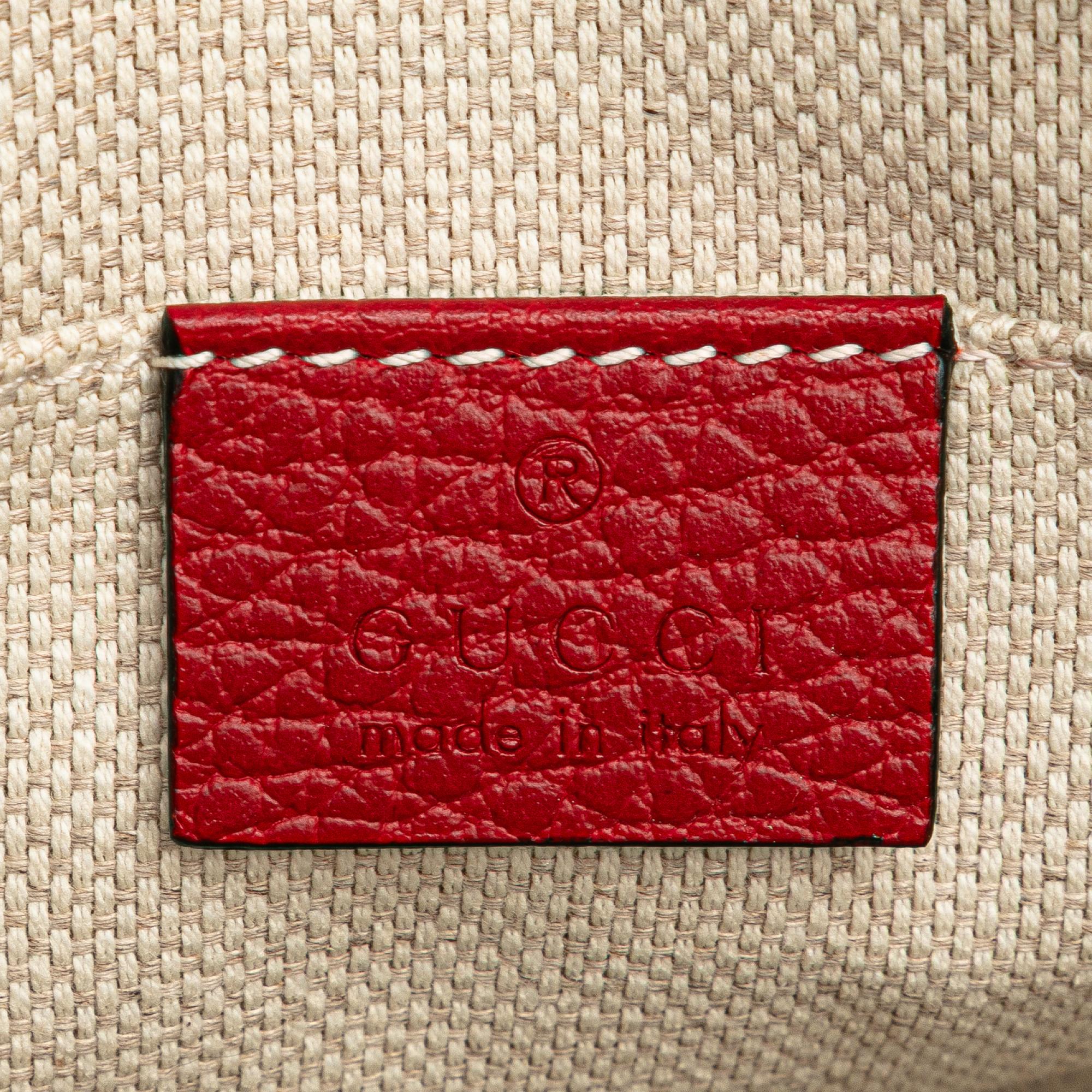 Gucci Small Bicolor Leather Soho Disco Crossbody