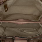 Gucci Small Calfskin Bamboo Shopper Satchel (SHG-4FXiMK)