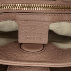 Gucci Small Calfskin Bamboo Shopper Satchel (SHG-4FXiMK)