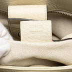 Gucci Small Calfskin Bamboo Shopper Satchel