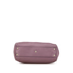 Gucci Small Calfskin Bamboo Shopper Satchel