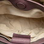 Gucci Small Calfskin Bamboo Shopper Satchel