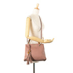 Gucci Small Calfskin Bamboo Shopper Satchel