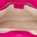 Gucci Small Calfskin Bamboo Shopper Satchel