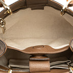 Gucci Small Calfskin Bamboo Shopper Satchel
