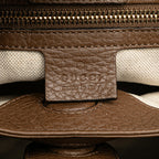Gucci Small Calfskin Bamboo Shopper Satchel