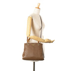 Gucci Small Calfskin Bamboo Shopper Satchel