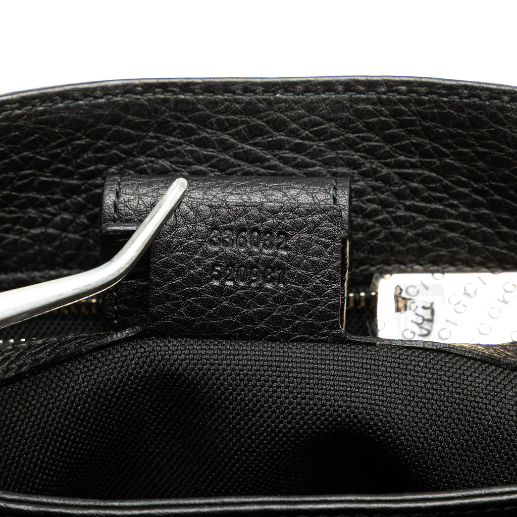 Gucci Small Calfskin Bamboo Shopper Satchel