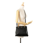 Gucci Small Calfskin Bamboo Shopper Satchel