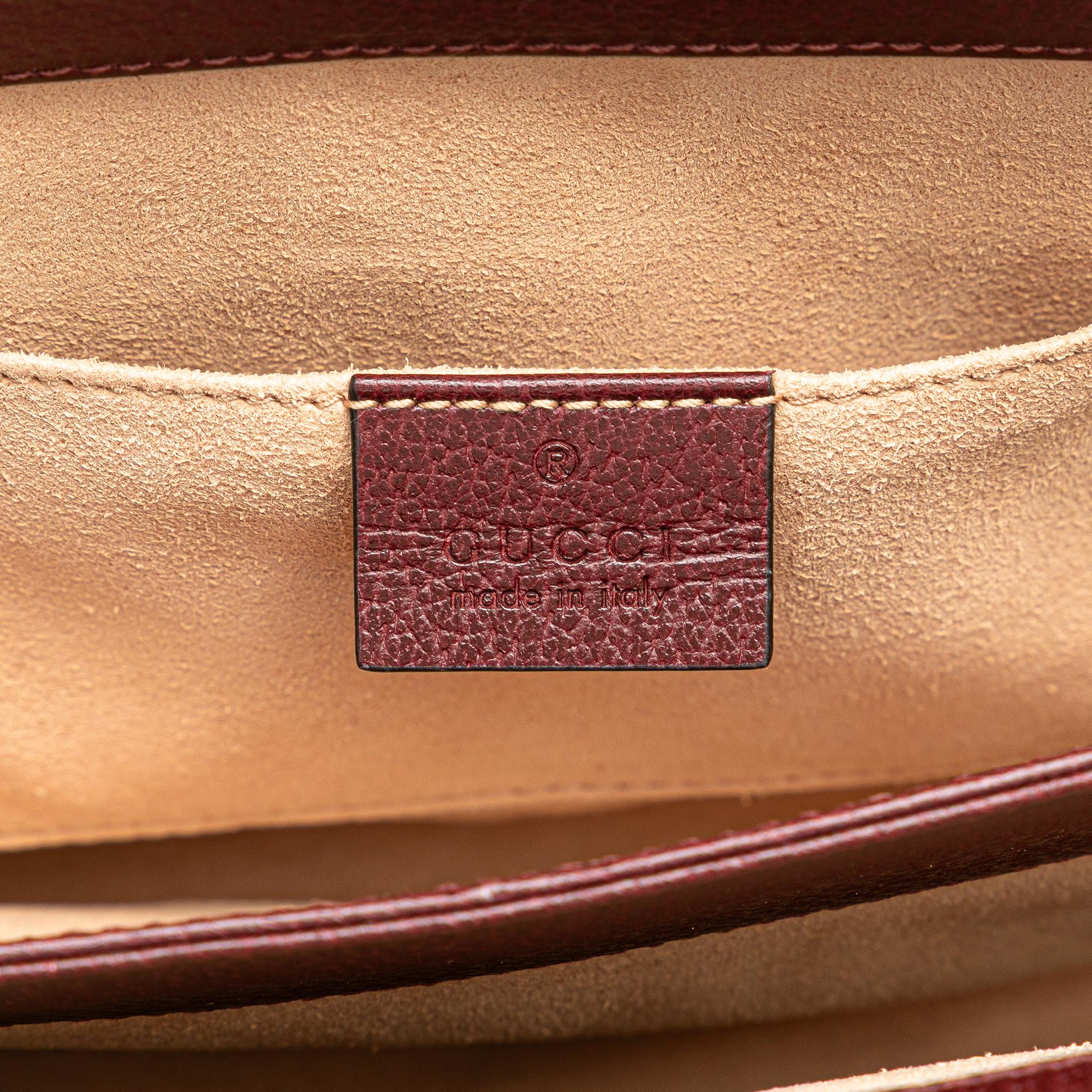 Gucci Small Calfskin Ophidia Chain Crossbody