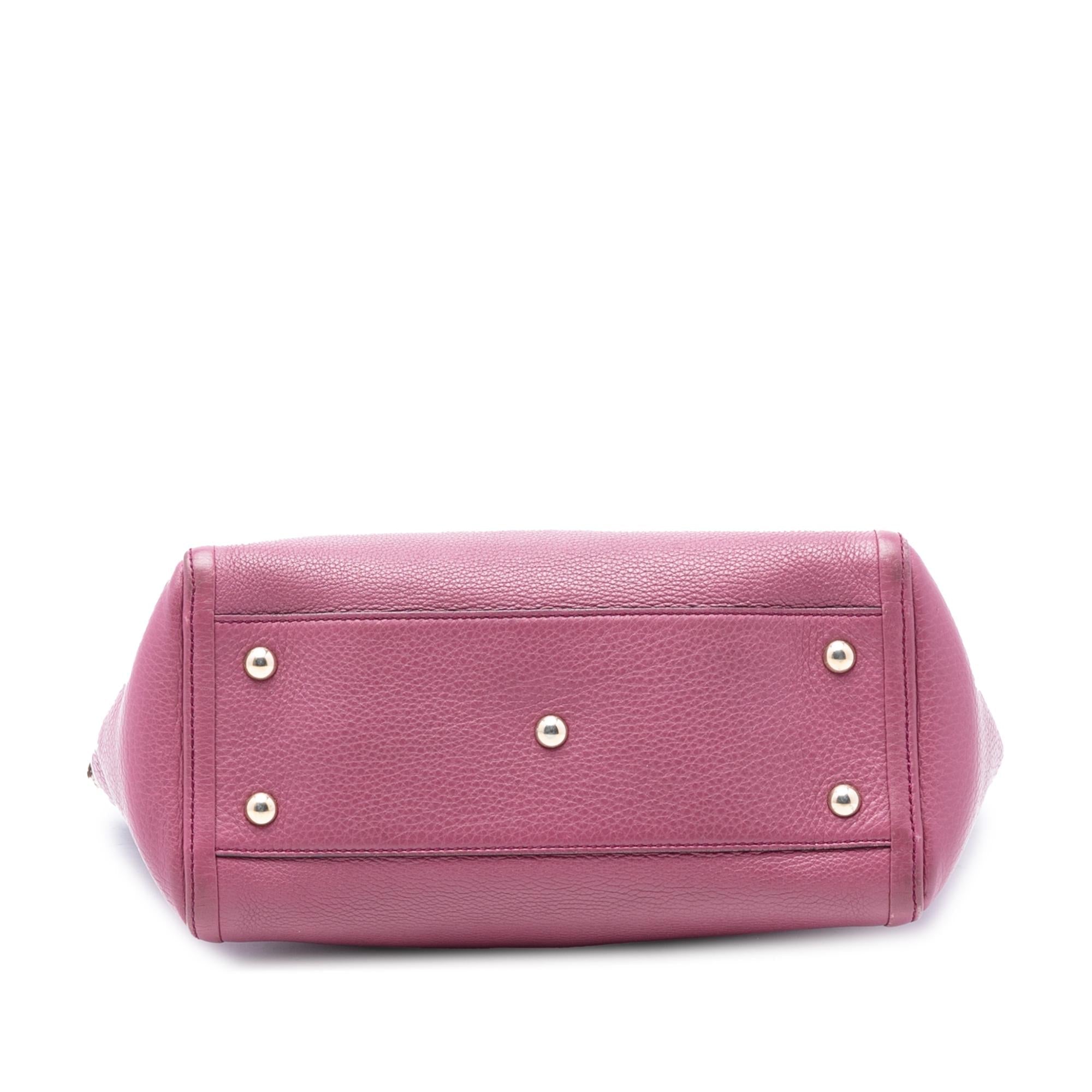 Gucci Small Calfskin Soho Cellarius Satchel