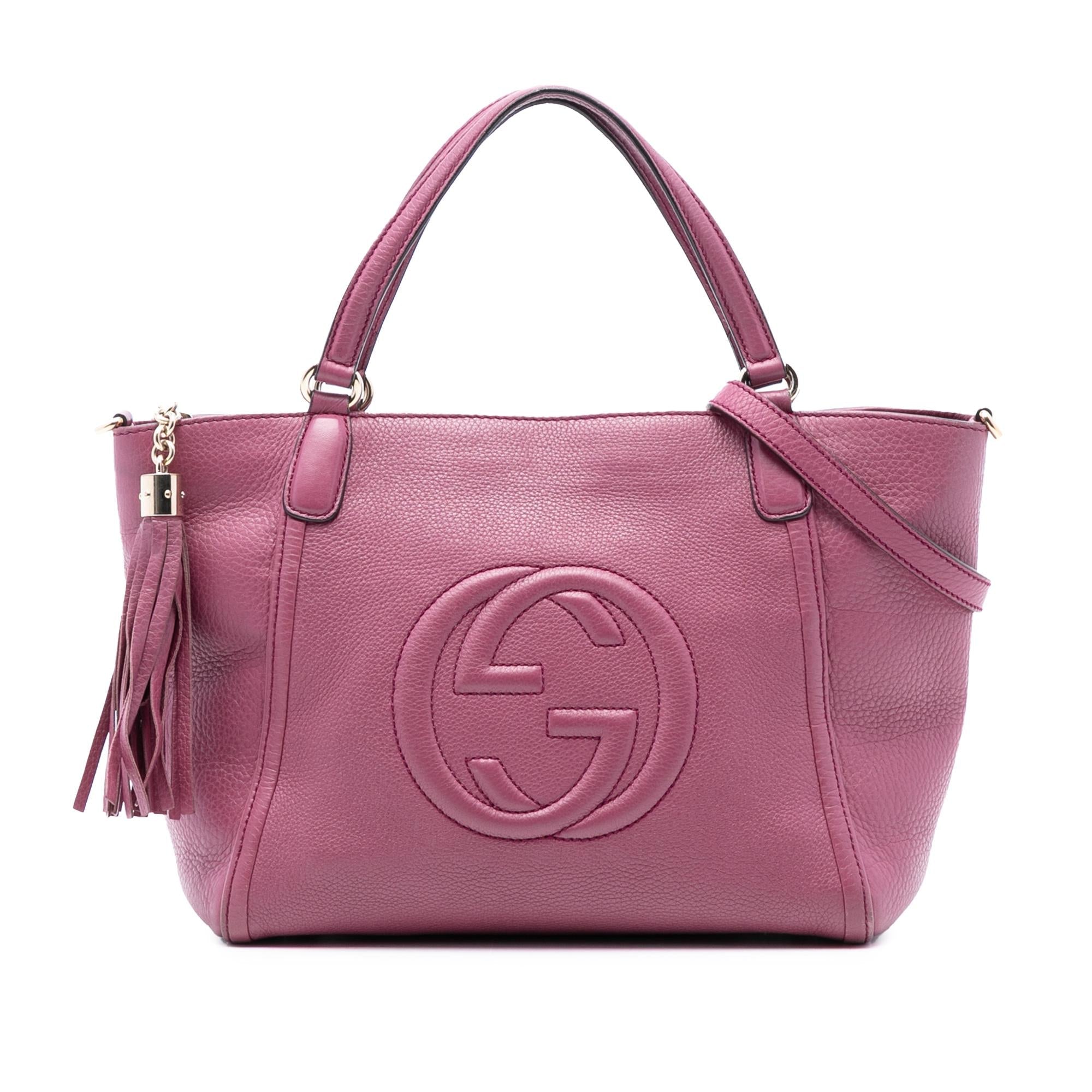 Gucci Small Calfskin Soho Cellarius Satchel