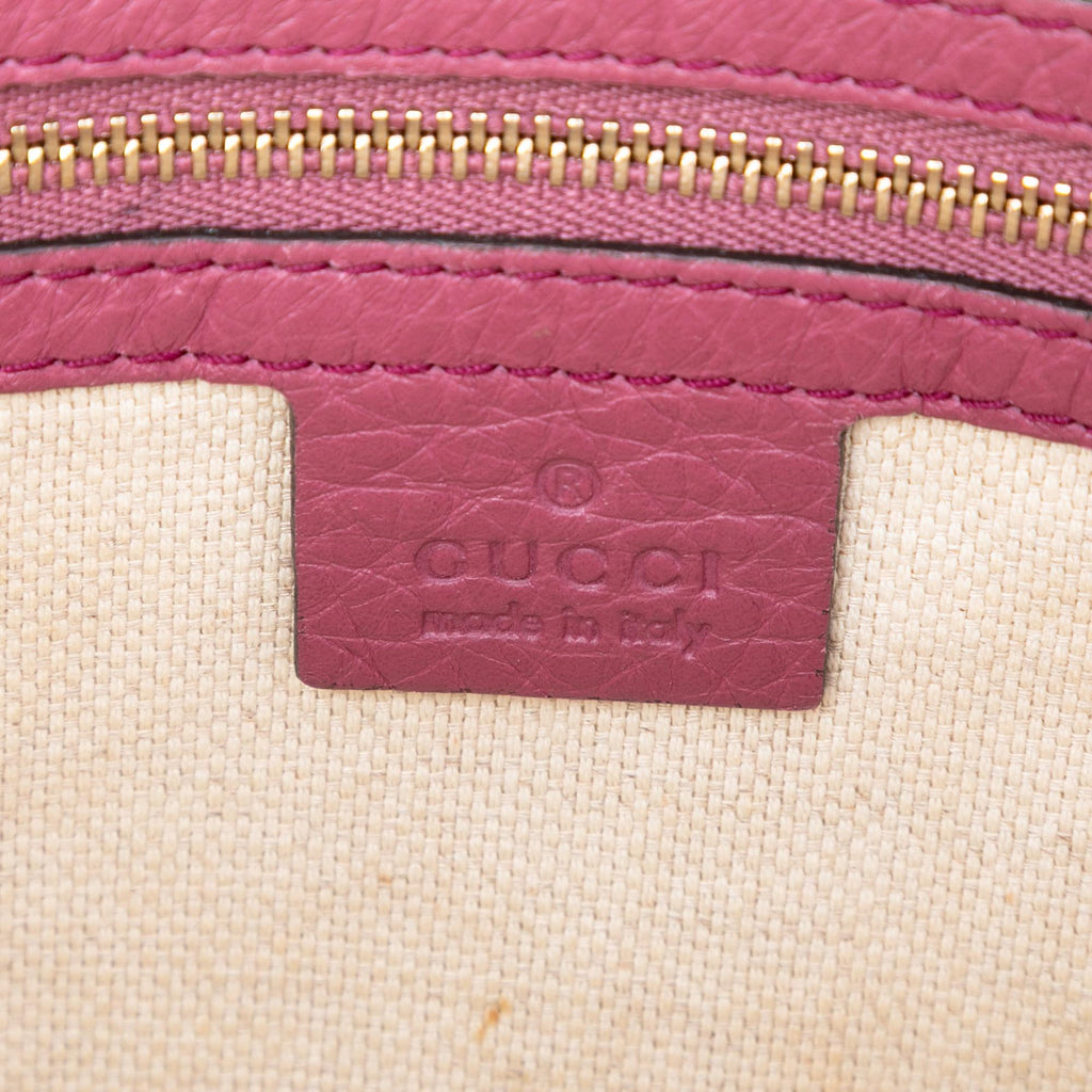 Gucci Small Calfskin Soho Cellarius Satchel