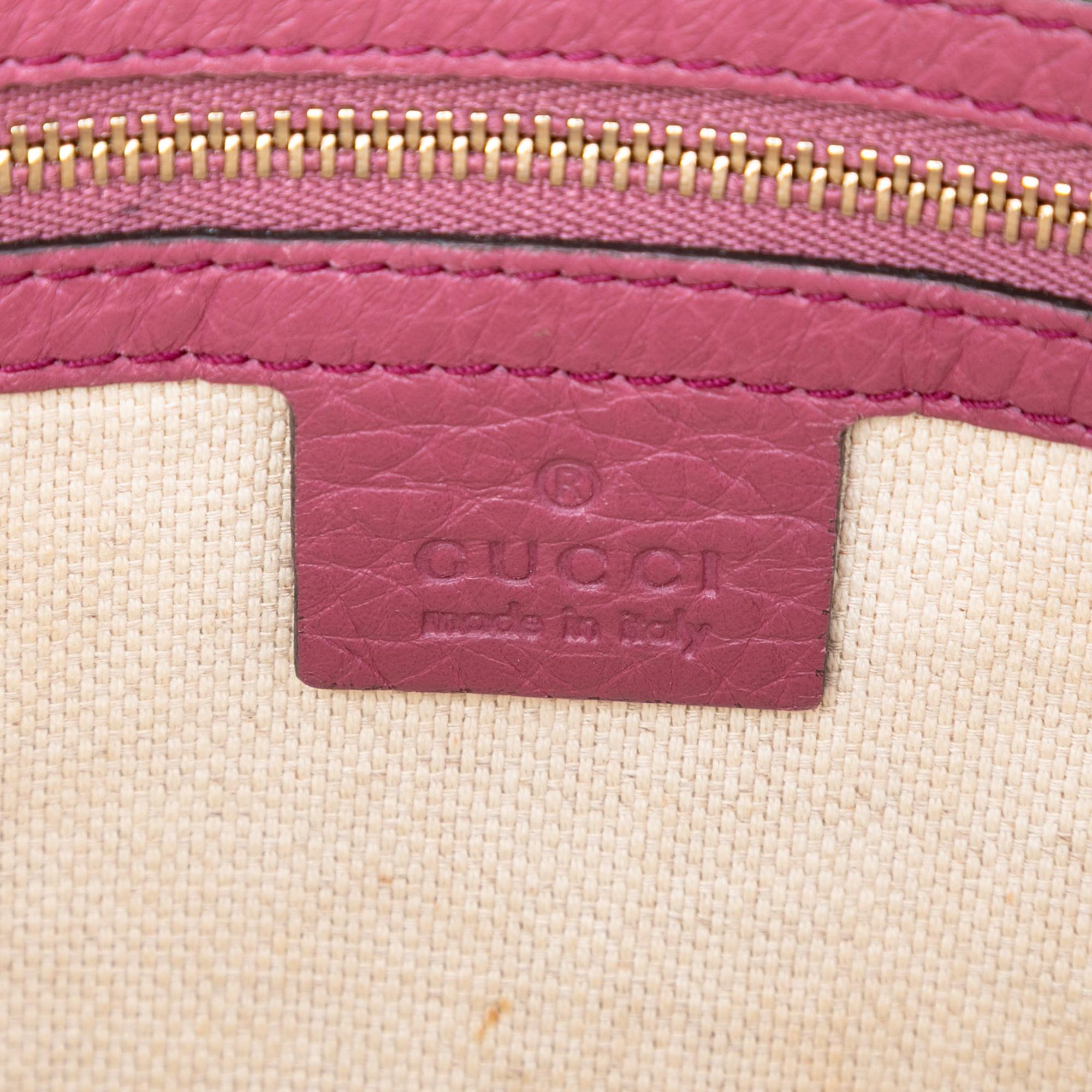 Gucci Small Calfskin Soho Cellarius Satchel
