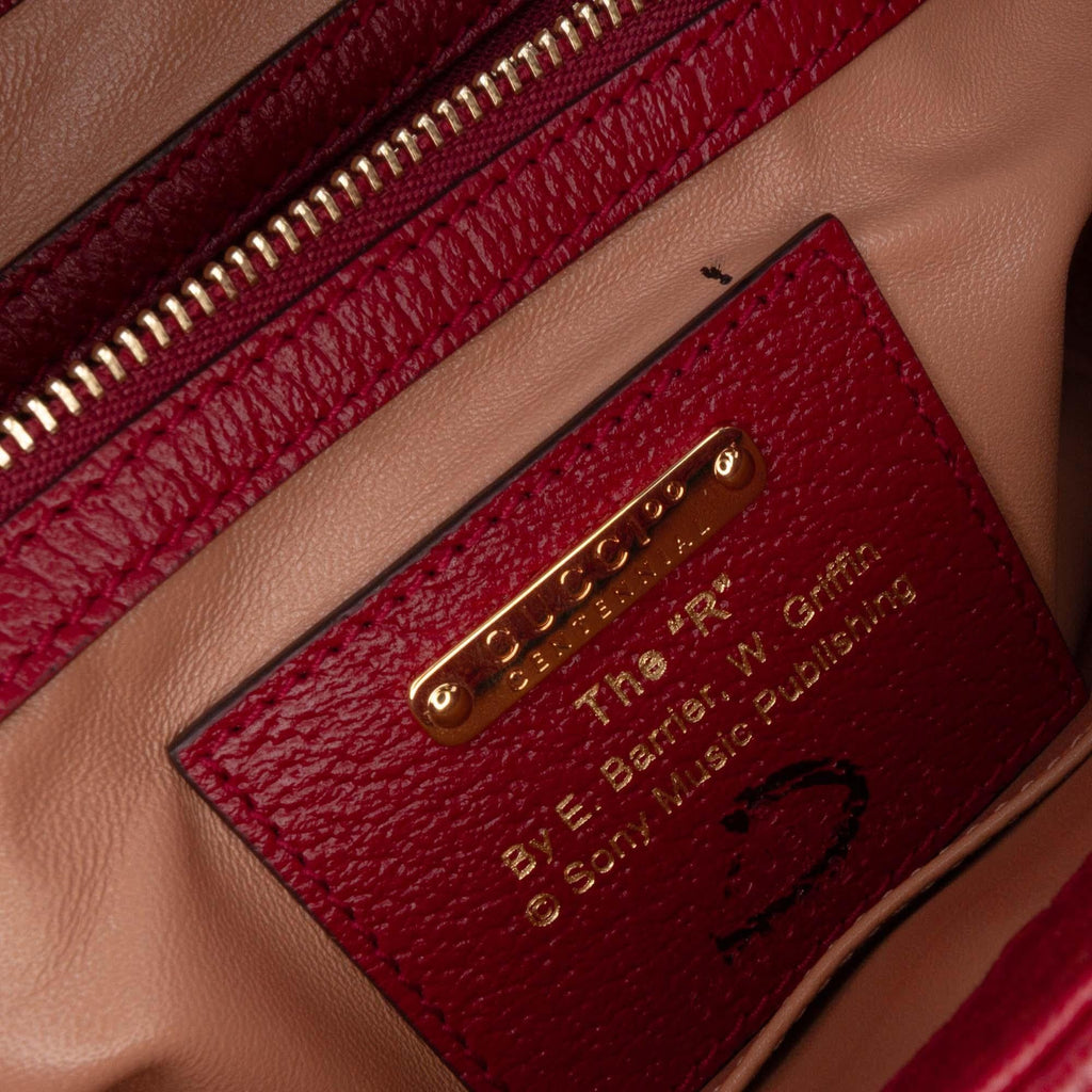Gucci Small Canvas 100 Centennial Music Jackie 1961 Crossbody