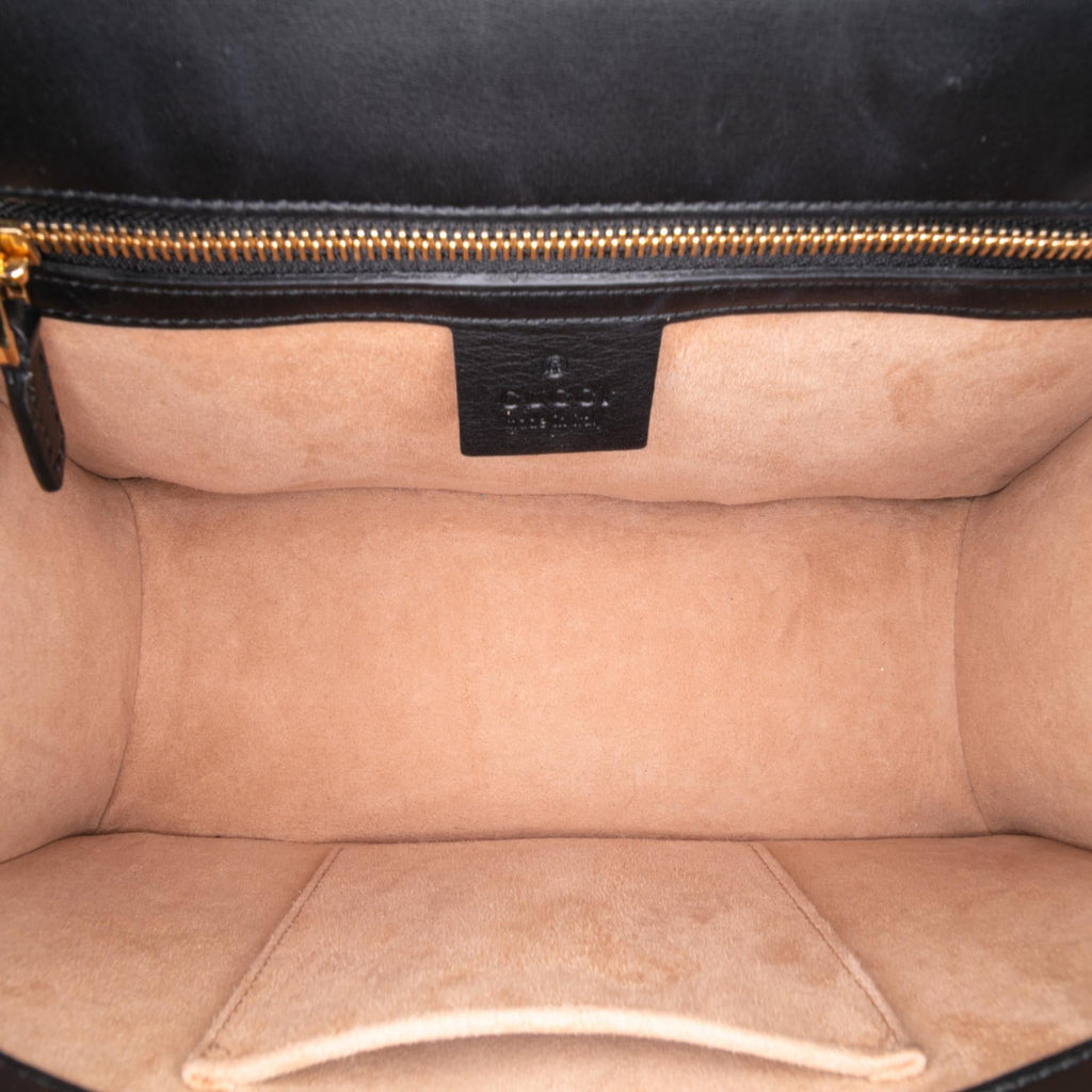 Gucci Small Canvas Brocade Sylvie Satchel