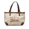 Gucci Small Canvas Logo Craft Tote