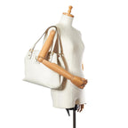 Gucci Small D-Ring Leather Tote Bag (SHG-25803)
