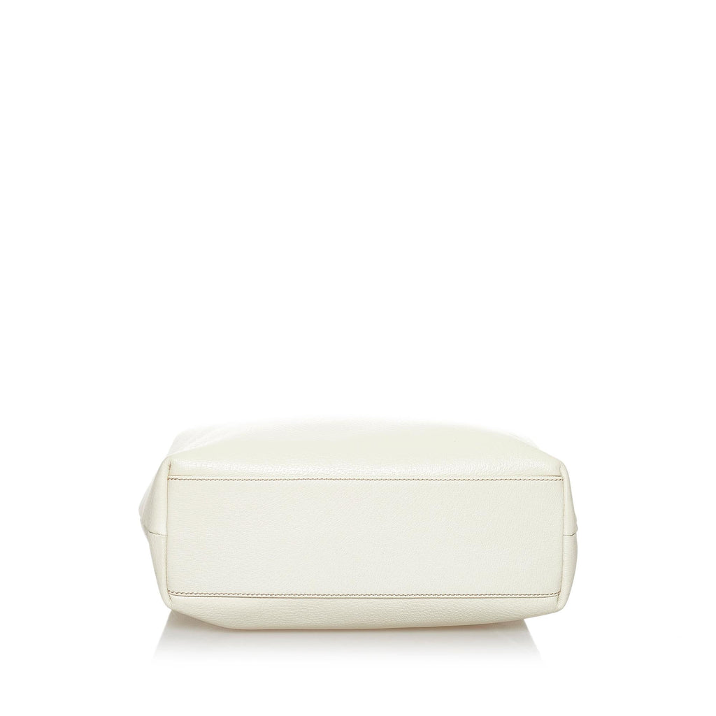 Gucci Small D-Ring Leather Tote Bag (SHG-30800)