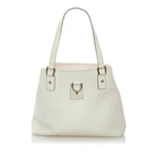 Gucci Small D-Ring Leather Tote Bag (SHG-32490)