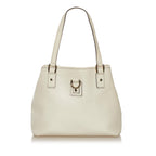 Gucci Small D-Ring Leather Tote Bag (SHG-34403)