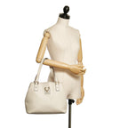 Gucci Small D-Ring Leather Tote Bag (SHG-34403)
