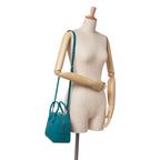 Gucci Small Diamante Leather Bright Satchel