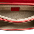 Gucci Small Dollar Calf Interlocking G Satchel (SHG-r6v8hg)