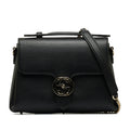 Gucci Small Dollar Calf Interlocking G Satchel (SHG-Wq7x11)
