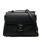 Gucci Small Dollar Calf Interlocking G Satchel (SHG-Wq7x11)