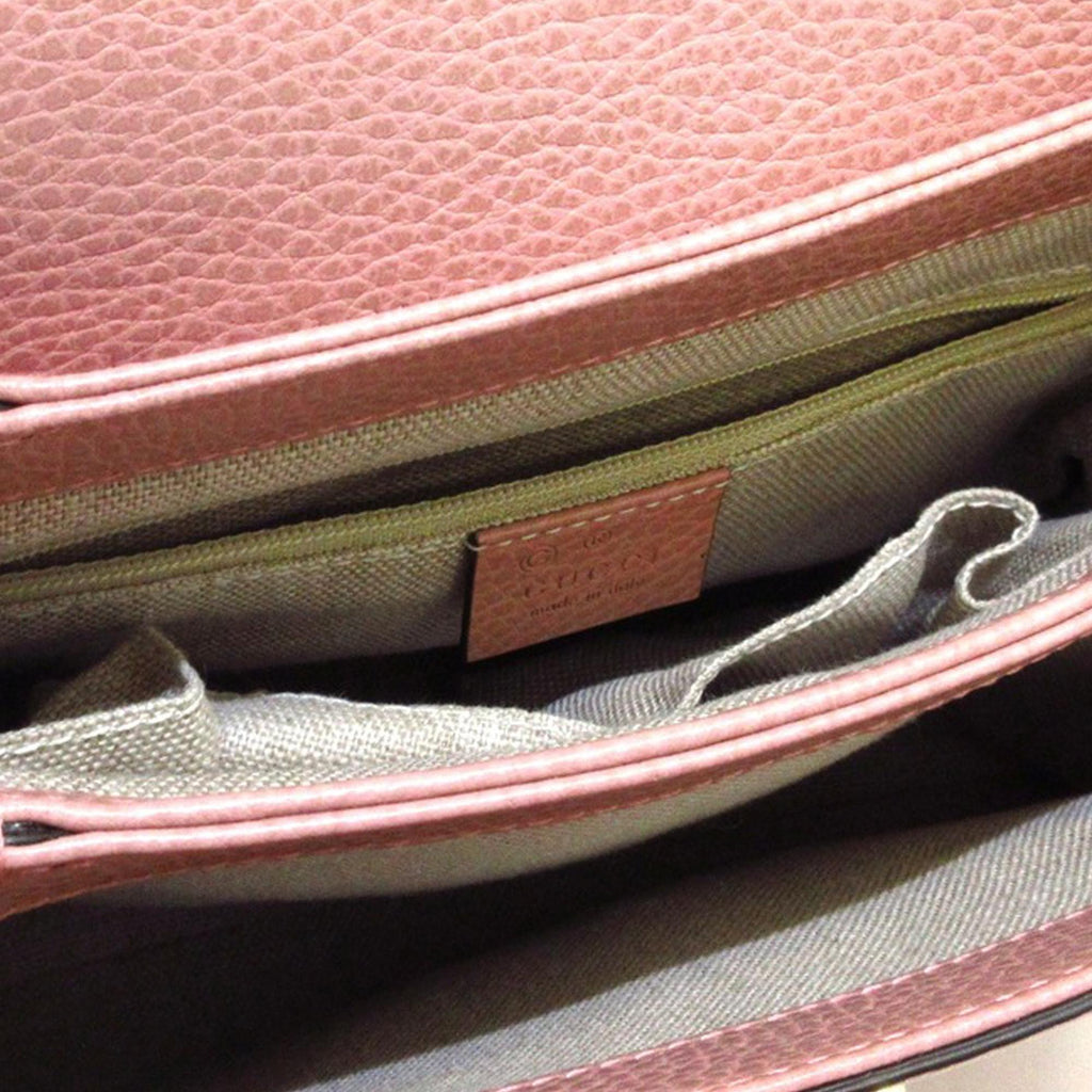 Gucci Small Dollar Calf Interlocking G Satchel (SHG-YSEfg1)