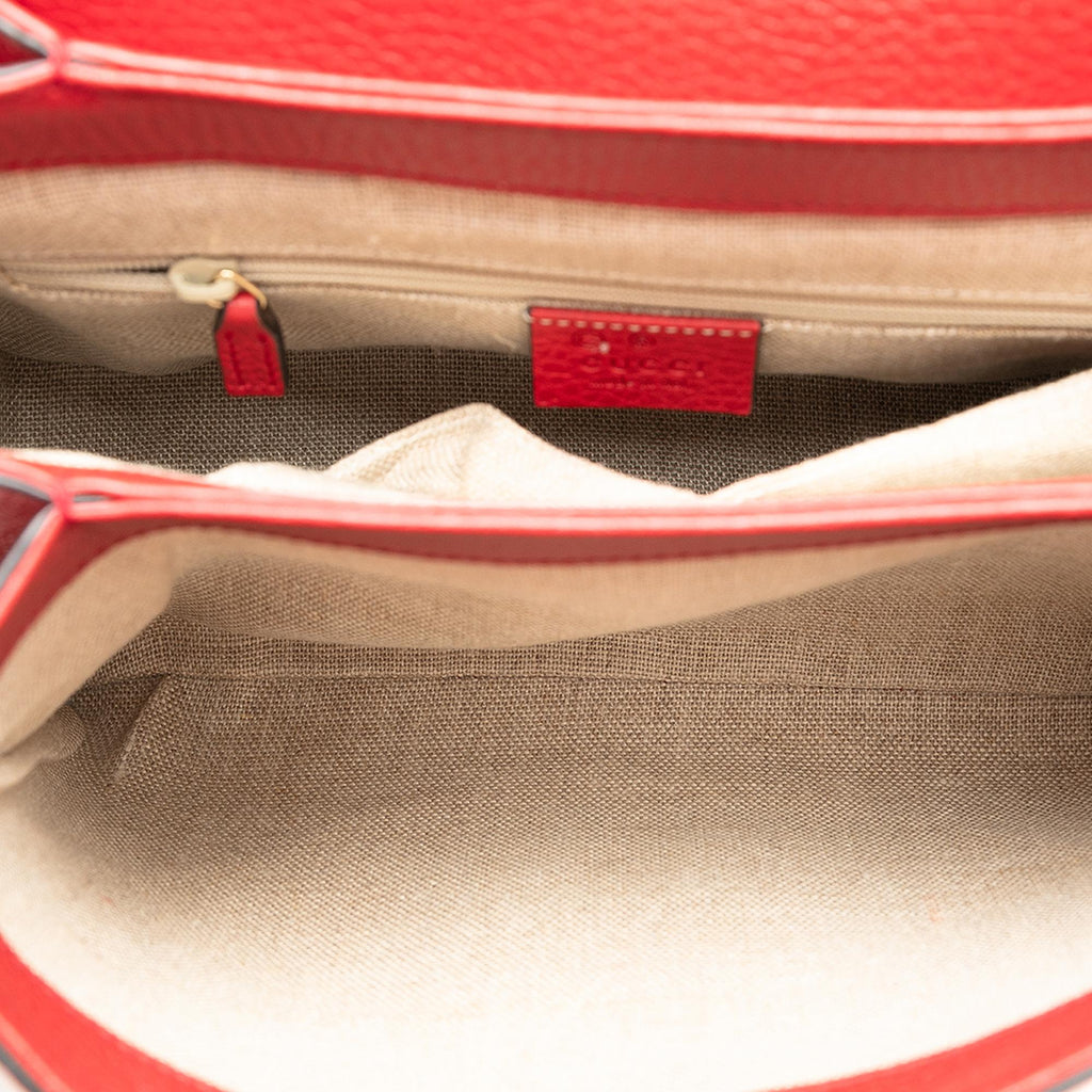 Gucci Small Dollar Calf Interlocking G Satchel (SHG-26SCOC)