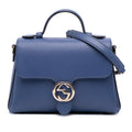 Gucci Small Dollar Calf Interlocking G Satchel