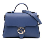 Gucci Small Dollar Calf Interlocking G Satchel