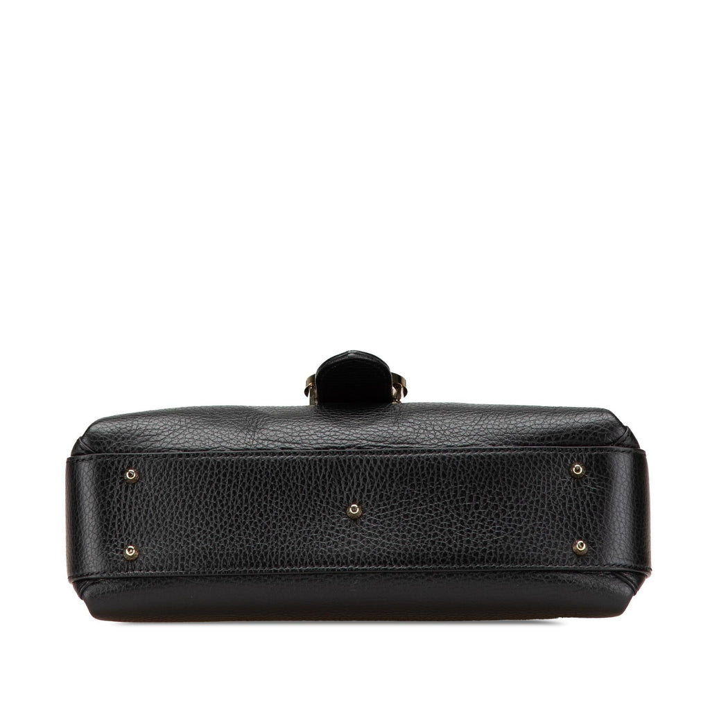 Gucci Small Dollar Calf Interlocking G Satchel
