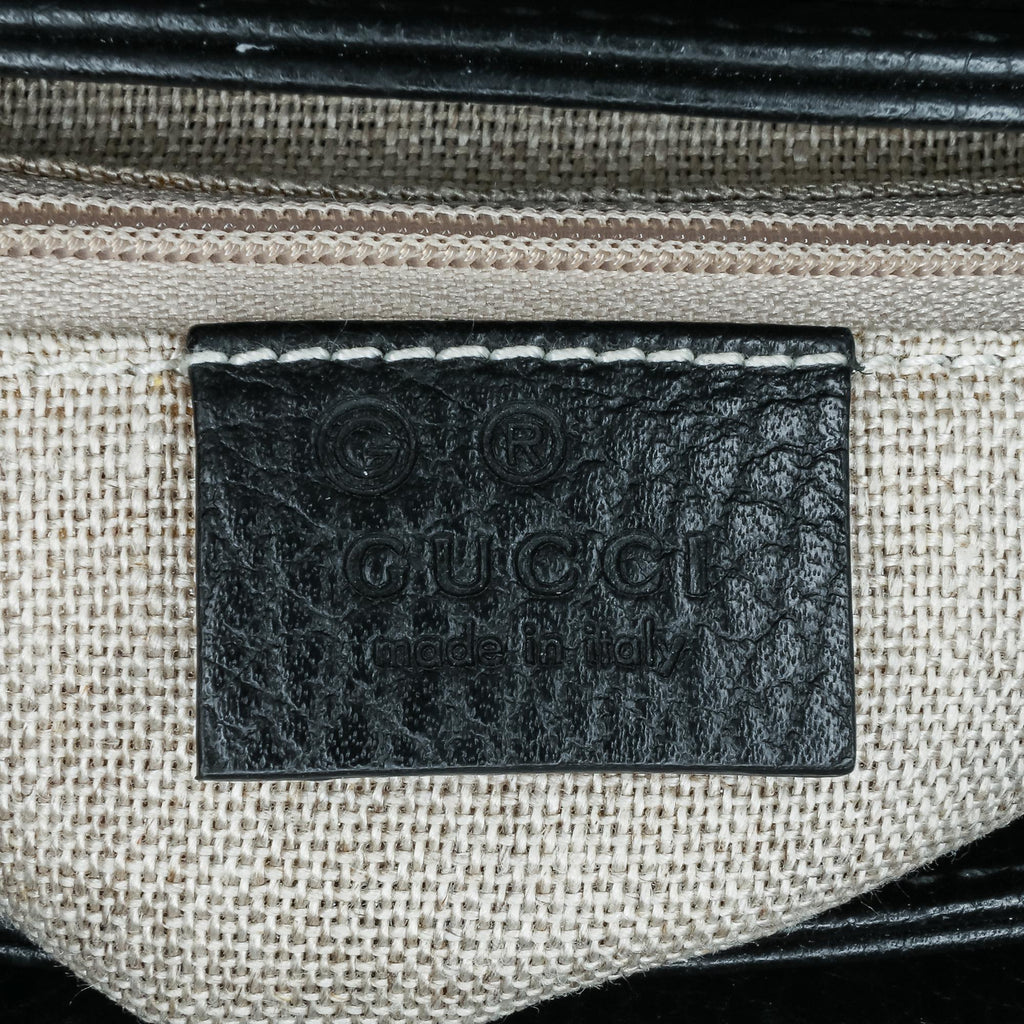 Gucci Small Dollar Calf Interlocking G Satchel