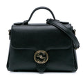Gucci Small Dollar Calf Interlocking G Satchel
