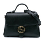 Gucci Small Dollar Calf Interlocking G Satchel